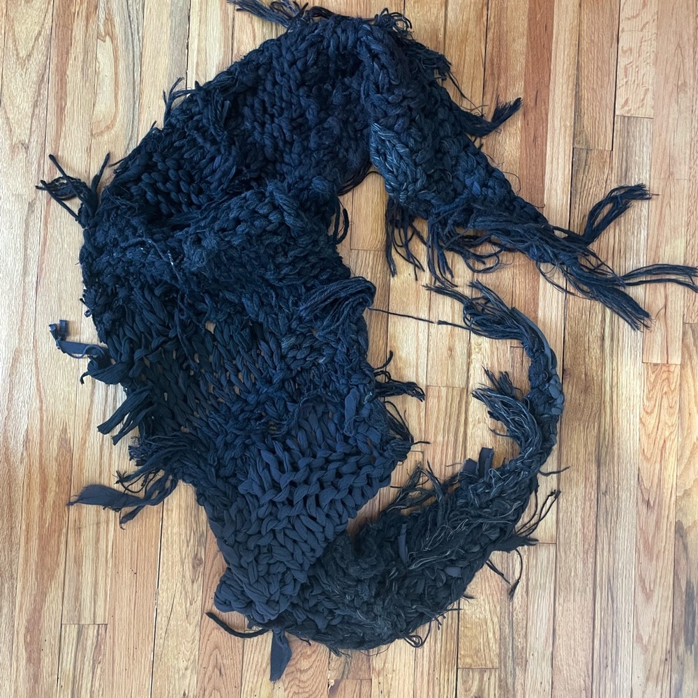 Correll Correll Knitted Oversize Scarf